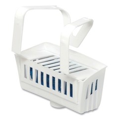 Big D Industries 661 Non-Para Toilet Bowl Block – Evergreen, White (12/Box) New