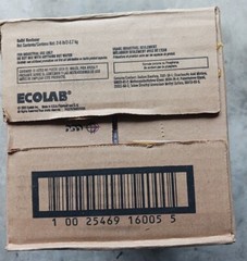 Ecolab 16005 Solid Navisour Concentrated Laundry Sour – (2/Case, 6 Pounds Each)