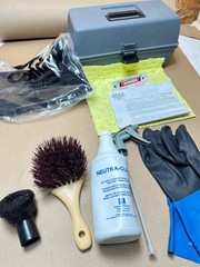 Eagle Manufacturing Safety Cabinet Chemical Battery Spill Clean Up Kit Caustic