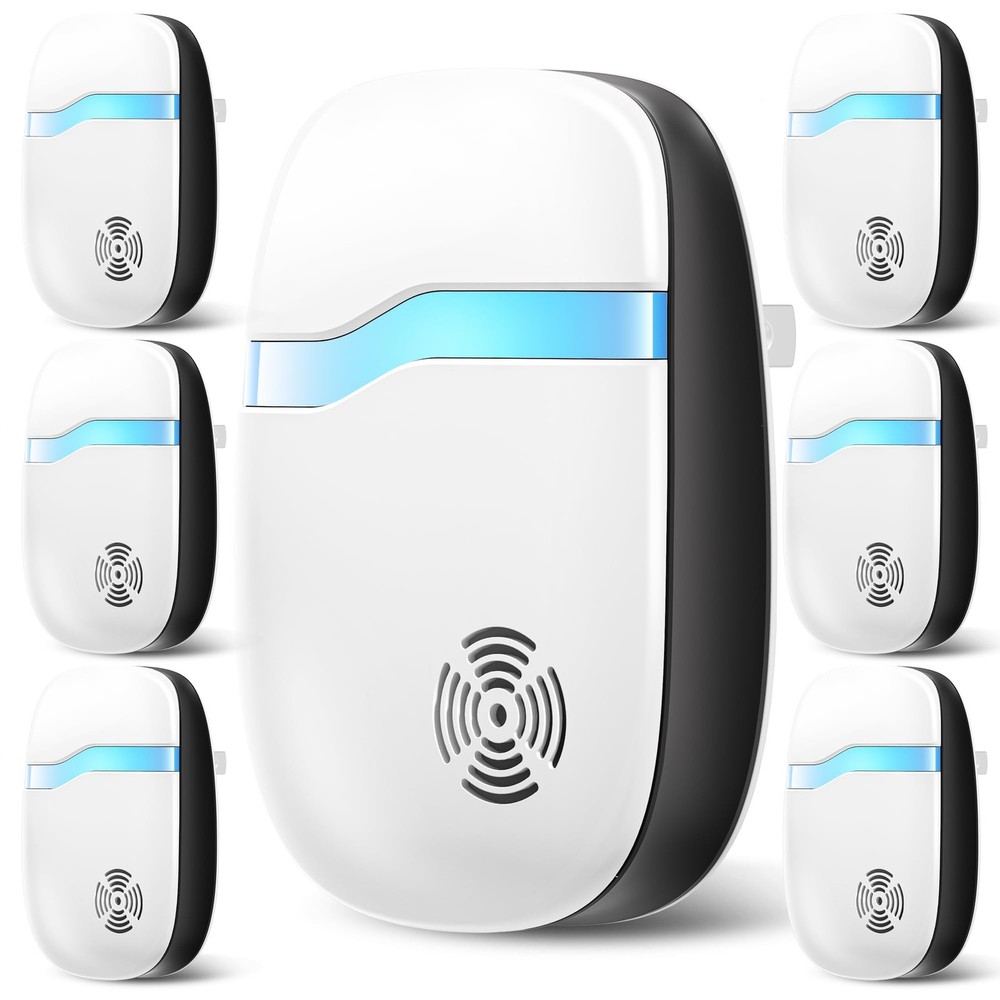 Asukin 2026 Upgraded Ultrasonic Insect Pest Indoor Repeller – Stronger Driving