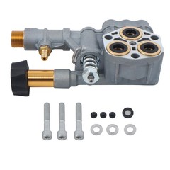 Pressure Washer Pump Manifold Kit 7108366 With Mounting Bolt Washer Pump Sliver
