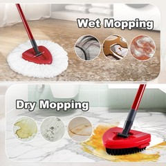 Mop Heads Replacement for Ocedar, Mop Replace Head for Ocedar EasyWring 1 Tan…