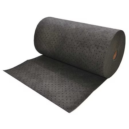 Spilfyter Db-90Bx Sorbent Roll, 64 Gal, 32 In X 150 Ft, Universal, Gray,