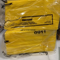 0911 24″ x 24″ Masslinn Dust Cloths – Yellow (50/Bag 2 Bags/CT) New Chicopee 100