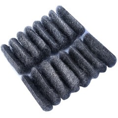 16 Pads Steel Wool Grade #2 MEDIUM Grade for Cleaning & Preparing, Mice Control