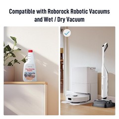 roborock Official Floor Cleaning Solution, 16.23 Fl Oz (Pack of 1), white
