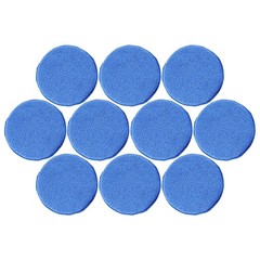 10x 5″ Microfibre Foam Sponge Detail Polish Car Wax Applicator Cleaning Pads