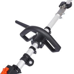 52cc Handheld 2.4HP Gas Power Snow Sweeper Broom Brush Driveway Walkway Clean