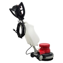 110V 17″ Floor Scrubber Buffer Polisher Carpet/Floor Cleaning＆Polishing Machine