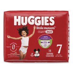 Huggies 56609 Over 41 lbs. Baby Diapers – Size 7/Disney Design (4/Carton) New