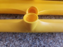 SPARTA 4156704 18in Double Foam Floor Squeegee Yellow 6 Pack NEW