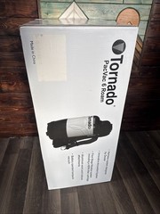 Tornado Pac-Vac 6 Roam 6 Quart Battery Powered Backpack Vacuum 93016B-1 🔥NEW🔥
