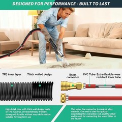 Shop Vac Extractor Kit,Spray Aspirating of Wet Vacuum Hose Extractor Kit,with…