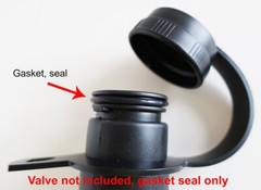 GASKET SEAL, DRAIN HOSE VALVE, TENNANT SPEED SCRUB, 5200,5680, 5700, 1008637, 2C