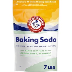 ARM & HAMMER Baking Soda, Multi-Purpose 100% Pure 112 Ounce (Pack of 1)
