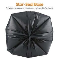 Coastwide 55-60 Gallon Trash Bag 38 X 58 Density 1.5 Mil Black 100 Bags/Box