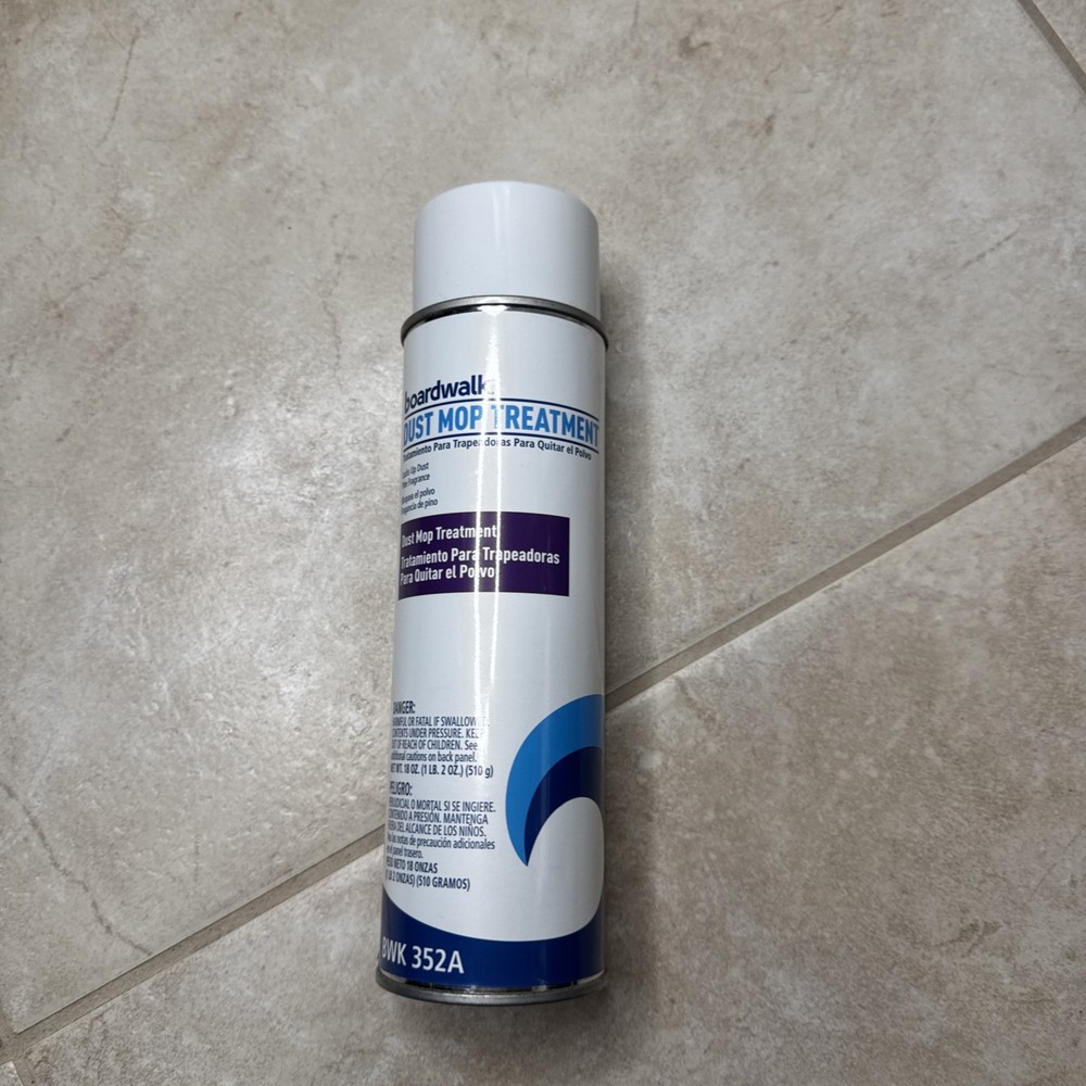 Boardwalk 352AEA 18 oz. Spray Dust Mop Treatment – Pine Scent New