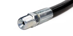Schieffer 1/4″ x 200′ 4400 PSI Thermoplastic Sewer Jetter Hose & 12.0 Nozzle