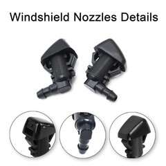 Front Windshield Washer Nozzles kit Replacement for 2008-2012 Liberty, 2006-2…