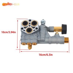 Fit For 510020 & 520006 Axial Cam 7108366 Pressure Washer Pump Manifold KIT