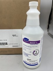 12 Pack Diversey Oxivir Tb Liquid Surface Disinfectant Cleaner 32 oz Each New