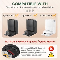 19 Pack Replacement Parts for Qrevo S/Qrevo Pro/Qrevo MaxV 19 pieces, 20