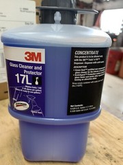3M Glass Cleaner & Protector Concentrate 17L, 2L, Twist ‘n Fill Dispenser