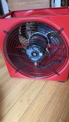 Super Vac P164S Blower Air Mover Industrial Electric Ventilator Red