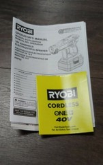 RYOBI ONE+18V Cordless Handheld Electrostatic Sprayer Kit PSP02K