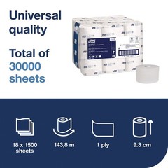 Tork 472887 2-Ply OptiServe High-Capacity Coreless Toilet Paper (18/CT) New