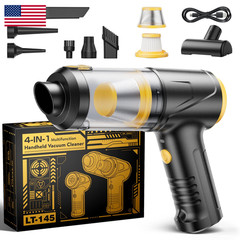 Svoko Handheld Vacuum Cleaner 21000Pa Suction Brushless Motor 4-In-1 Portable