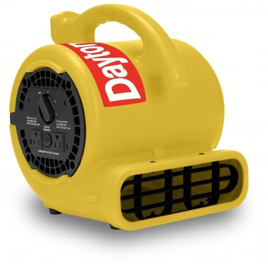 Dayton 1/5hp Air Mover 61HL69 Carpet Paint Floor Fan Dryer GD-VP-20-Y Blower New