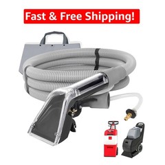 Transparent Head Upholstery Extractor Attachment with 12ft Hose for Rug Doctor