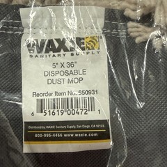 Waxie Sanitary Supply Dust Mop Head Replacement 650931