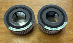 Dirt Devil Pleated HEPA Vacuum Filter F-15 Vibe Quick Vac Set Of 2 New