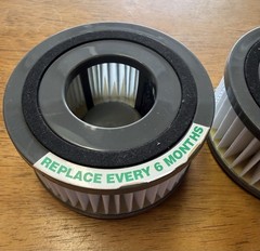 Dirt Devil Pleated HEPA Vacuum Filter F-15 Vibe Quick Vac Set Of 2 New