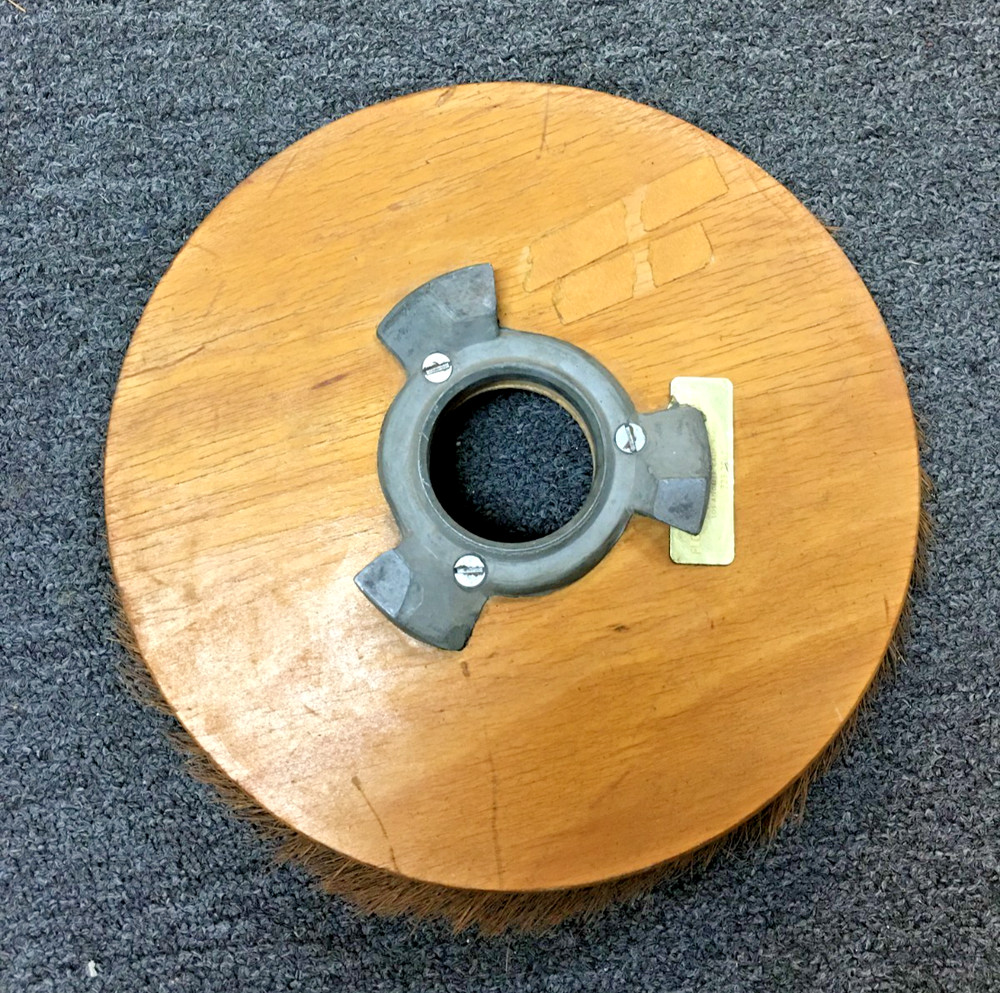 40TH Anniversary Floor Polisher Brush WITH Clutch Plate, AS IS