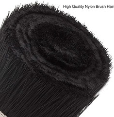 Dust Shoe Brush, 100mm Engraving Machine Dust Cover Nylon CNC Vacuum Brush for