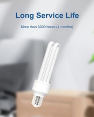 Dichroma E27 15W U Type Replacement Bulb For 15W Bug Zapper Compatible Homesuit