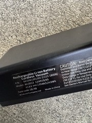 BATTERY for Tornado CK LW 13/1 Roam Upright Cordless Vacuum C223-1800B
