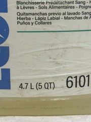 Ecolab StainBlaster Enzyme Boost Laundry Pre-Spotter 5 Quart Refill 6101069 New