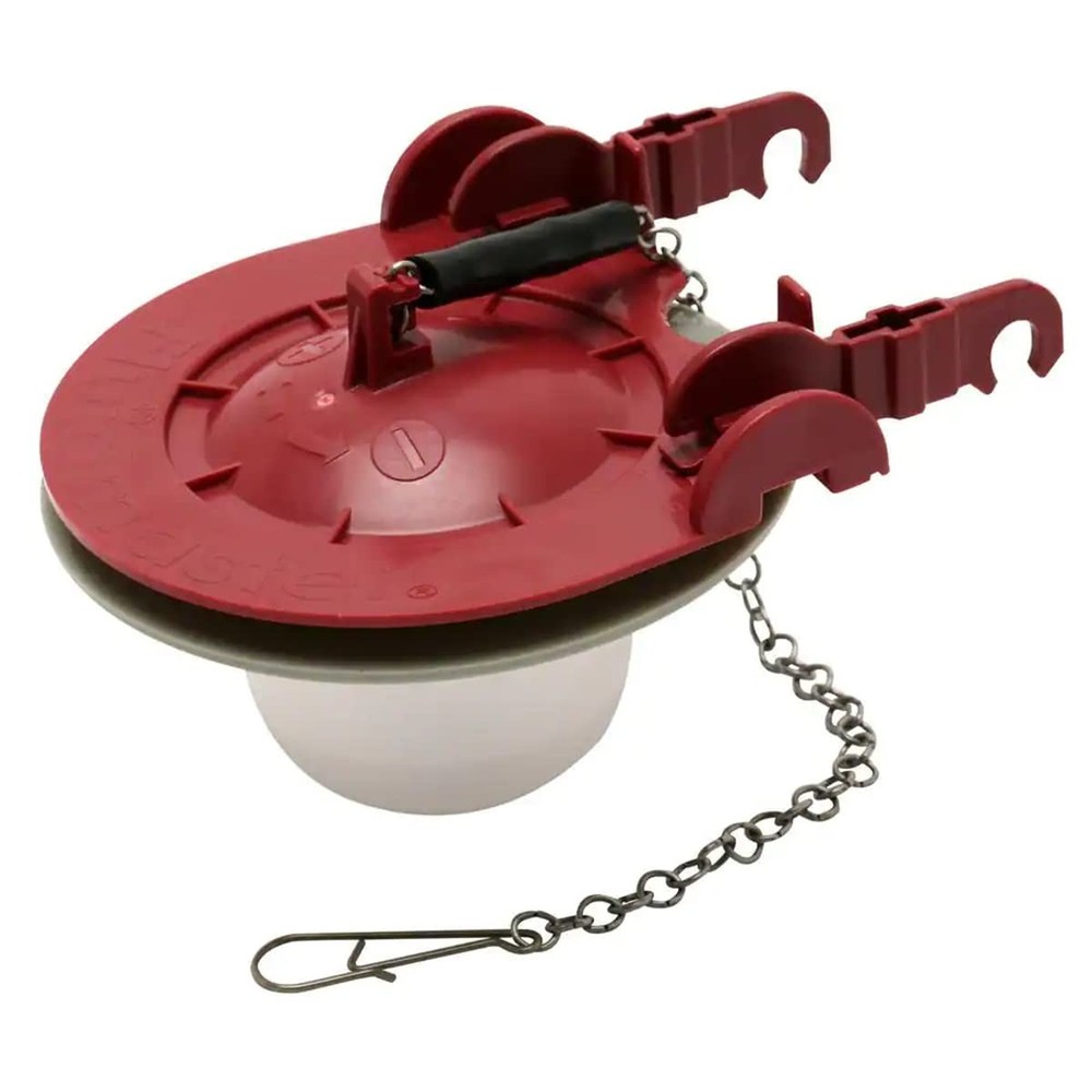 Fluidmaster 5403 3-Inch Water Saving Long Life Toilet Flapper 3 Inch, Red