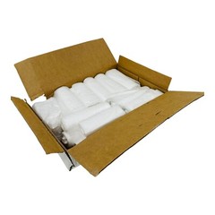 500 Bags Classic Clear 7-10 Gallon Can Liner 0.6mil 24″ x 23″
