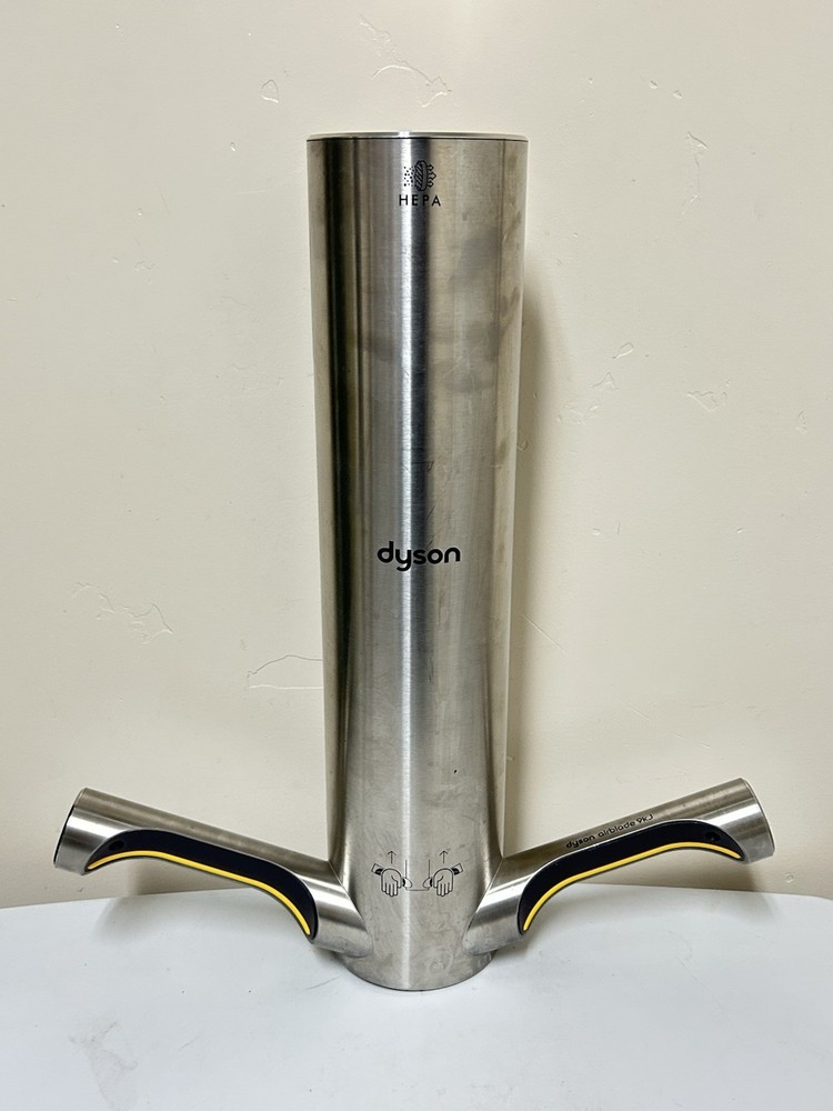 Dyson Airblade 9kJ Automatic Hand Dryer With HEPA Filter Stainless Steel