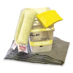 Oil-Dri L91435 Spill Kit, Universal, White, Polyethylene