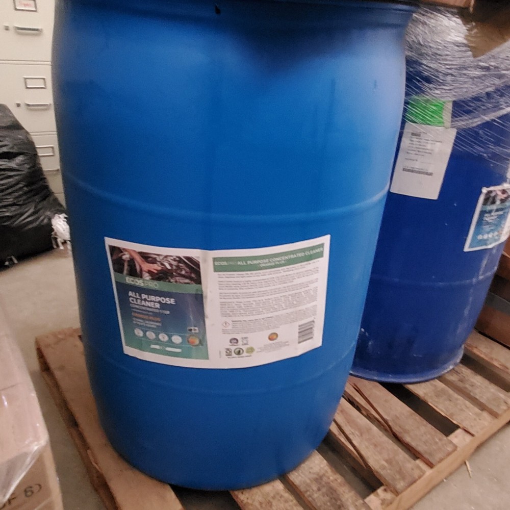 Ecos Pro All Purpose Cleaner Concentrated Orange Plus 55 Gallon Drum New