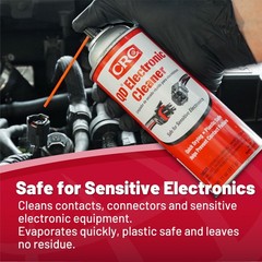 CRC 05103 QD Electronic Cleaner -11 Wt Oz 11 Ounce (Pack of 1), Red