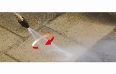 Erie Tools Alloy Steel Pressure Washer Rotating Turbo 6 x 7.5 x 2.5 inches