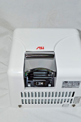 New NWOB! ASI 0141-00 Profile Hand Dryer – White Steel Cover Automatic, 120V