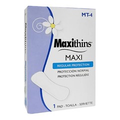Lot Of 75 HOSPECO MT4 Maxithins #4 Vended Sanitary Napkins Regular Protection